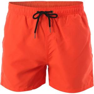 image:imageFlygo Mens 7 Lightweight Quick Dry Workout Gym Running Training Shorts with LinerOrange