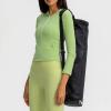 image:imageFlygo Womens Full Zip Workout Hoodie Crop Stretchy Athletic Sweatshirt JacketGreen