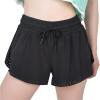 image:imageFlygo Womens 2 in 1 Running Shorts QuickDry Mesh Yoga Workout Athletic ShortsBlack