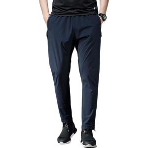 image:imageFlygo Mens Lightweight Quick Dry Pants Outdoor Running Breathable TrousersNavy
