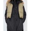 image:imageFlygo Womens Stand Collar Reversible Outdoor Padded Cropped Puffer Vest JacketBlack