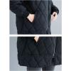 image:imageFlygo Womens Winter Warm Insulated Diamond Quilted Full Zipper Lightweight Parka Jacket Coats OutwearYellow