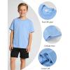 image:imageFlygo Boys 5 Pack Short Sleeve TShirts Cotton Soft Basic Tees Crewneck Casual Top for Kids ToddlersBlack white yellow fruitgreen skyblue