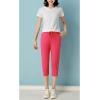image:imageFlygo Womens 34 Capri Jogger Pants Football Active Running Shorts SweatpantsFuchsia