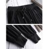 image:imageFlygo Womens Active Solid Velour Joggers Soft Stretch Warm Winter Sweatpants Pants with PocketsGrey