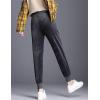 image:imageFlygo Womens Active Solid Velour Joggers Soft Stretch Warm Winter Sweatpants Pants with PocketsGrey