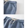 image:imageFlygo Womens Fleece Joggers Pants ClosedBottom Tapered Workout Running Active SweatpantsBlack