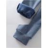image:imageFlygo Womens Fleece Joggers Pants ClosedBottom Tapered Workout Running Active SweatpantsBlue