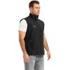 image:imageFlygo Mens Lightweight Casual Vest Summer Outdoor Sleeveless Travel Hiking Fishing Work Vest Outerwear with Multi Pockets01 Black