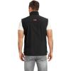 image:imageFlygo Mens Lightweight Casual Vest Summer Outdoor Sleeveless Travel Hiking Fishing Work Vest Outerwear with Multi Pockets01 Black