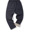 image:imageFlygo Mens Fleece Lined Sweatpants Active Running Winter Fleece Joggers Pants01 Greystraight Hem