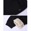 image:imageFlygo Mens Fleece Lined Sweatpants Active Running Winter Fleece Joggers Pants02 Blackelasticized Hem
