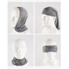 image:imageFlygo Mens Neck Gaiter Balaclava Bandana Face Cover For Dust Wind Fishing MotorcycleLight Grey