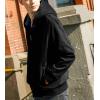 image:imageFlygo Mens Winter Sherpa Lined Zip Up Hoodies Sweatshirt CoatBlack