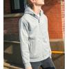 image:imageFlygo Mens Winter Sherpa Lined Zip Up Hoodies Sweatshirt CoatGrey