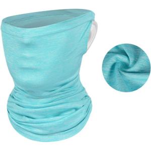 image:imageFlygo Mens Neck Gaiter Balaclava Bandana Face Cover For Dust Wind Fishing MotorcycleBlue