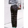 image:imageFlygo Womens Snow Ski Pants Windproof Waterproof Down Pants Warm TrousersBlack