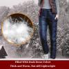 image:imageFlygo Womens Snow Ski Pants Windproof Waterproof Down Pants Warm TrousersNavy