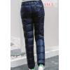 image:imageFlygo Womens Snow Ski Pants Windproof Waterproof Down Pants Warm TrousersNavy