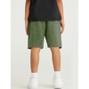 image:imageFlygo Boys Girls Cotton Shorts Acid Washed Active Pull On Jogger Shorts Kids Casual Athletic Loose Fit 516YBlackarmygreen