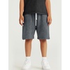 image:imageFlygo Boys Girls Cotton Shorts Acid Washed Active Pull On Jogger Shorts Kids Casual Athletic Loose Fit 516YBlackdarkgrey