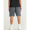 image:imageFlygo Boys Girls Cotton Shorts Acid Washed Active Pull On Jogger Shorts Kids Casual Athletic Loose Fit 516YBlackdarkgrey
