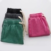 image:imageFlygo Boys Girls Cotton Shorts Acid Washed Active Pull On Jogger Shorts Kids Casual Athletic Loose Fit 516YGreenrose