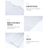 image:imageFlygo Mens Workout Shirts Dry Fit Underarm Mesh Athletic Cooling TShirt Short Raglan Sleeve Moisture Wicking Gym TopsWhite