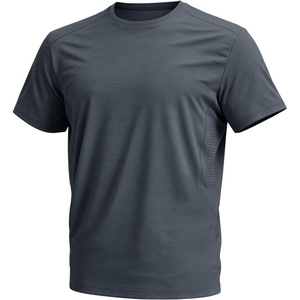 image:imageFlygo Mens Workout Shirts Dry Fit Underarm Mesh Athletic Cooling TShirt Short Raglan Sleeve Moisture Wicking Gym TopsDarkgrey