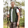 image:imageFlygo Mens Summer Lightweight Outdoor Vest Casual Utility Travel Work Fishing Hiking Photo Vest with Pockets01 Army Green
