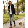 image:imageFlygo Mens Summer Lightweight Outdoor Vest Casual Utility Travel Work Fishing Hiking Photo Vest with Pockets01 Black