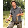 image:imageFlygo Mens Summer Lightweight Outdoor Vest Casual Utility Travel Work Fishing Hiking Photo Vest with Pockets01 Grey