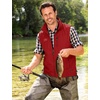 image:imageFlygo Mens Summer Lightweight Outdoor Vest Casual Utility Travel Work Fishing Hiking Photo Vest with Pockets01 Red