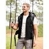 image:imageFlygo Mens Summer Lightweight Outdoor Vest Casual Utility Travel Work Fishing Hiking Photo Vest with PocketsBlack