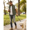 image:imageFlygo Mens Summer Lightweight Outdoor Vest Casual Utility Travel Work Fishing Hiking Photo Vest with PocketsLight Khaki