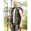image:imageFlygo Mens Summer Lightweight Outdoor Vest Casual Utility Travel Work Fishing Hiking Photo Vest with PocketsLight Khaki