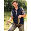 image:imageFlygo Mens Summer Lightweight Outdoor Vest Casual Utility Travel Work Fishing Hiking Photo Vest with PocketsLight Navy