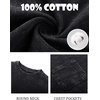 image:imageFlygo Boys Girls 3 Pack Cotton Tshirts Unisex Kids Acid Wash Crewneck Basic Tees Summer Vintage Short Sleeve Plain Tops 514YBlack