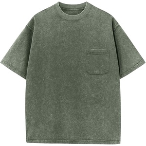 image:imageFlygo Boys Girls 3 Pack Cotton Tshirts Unisex Kids Acid Wash Crewneck Basic Tees Summer Vintage Short Sleeve Plain Tops 514YArmy