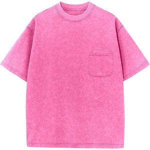image:imageFlygo Boys Girls 3 Pack Cotton Tshirts Unisex Kids Acid Wash Crewneck Basic Tees Summer Vintage Short Sleeve Plain Tops 514YRose