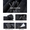 image:imageFlygo Women and Men Zip Up Hoodies 100 Cotton Long Sleeve Oversized Sweatshirts Acid Wash Y2K Baggy Fall Jacket with PocketsBlack