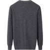 image:imageFlygo Mens V Neck 100 Cashmere Cardigan SweaterDark Grey