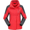 image:imageFlygo Mens Winter Warm 3 in 1 Hooded Windproof Waterproof Fleece Lined Moutain Ski JacketRed