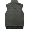 image:imageFlygo Mens Warm Fleece Padded Full Zip Up MultiPocket Outdoor Lightweight Vest XLarge Army Green