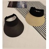 image:imageFlygo Womens Foldable Wide Brim Sun Visor UV Protection Summer Sun Straw HatBlack