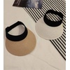 image:imageFlygo Womens Foldable Wide Brim Sun Visor UV Protection Summer Sun Straw HatWhite