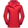 image:imageFlygo Womens Winter Warm 3in1 Interchange Camp Ski Jacket with Detachable Inner FleeceRed