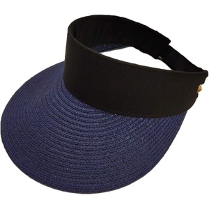 image:imageFlygo Womens Foldable Wide Brim Sun Visor UV Protection Summer Sun Straw HatNavy