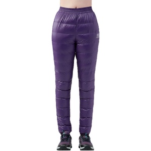 image:imageFlygo Womens Ski Pants Winter Windproof Warm Down Snow TrousersPurple