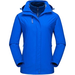 image:imageFlygo Womens Winter Warm 3in1 Interchange Camp Ski Jacket with Detachable Inner FleeceBlue